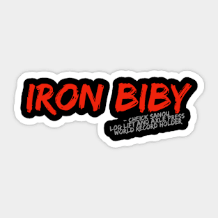 Iron Biby Sticker